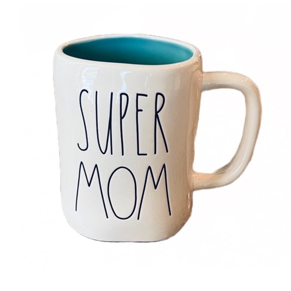 Rae Dunn Coffee Tea Mug SUPER MOM